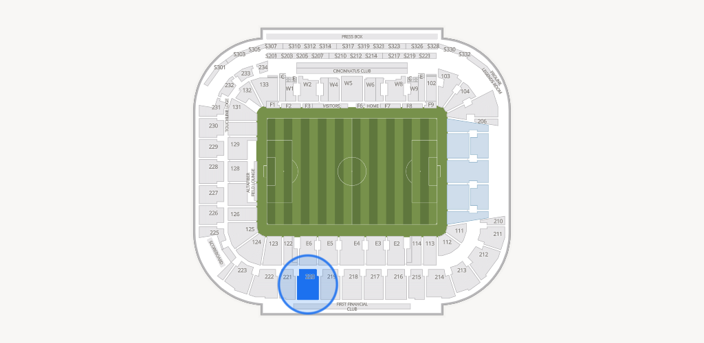 TQL Stadium Seating Chart