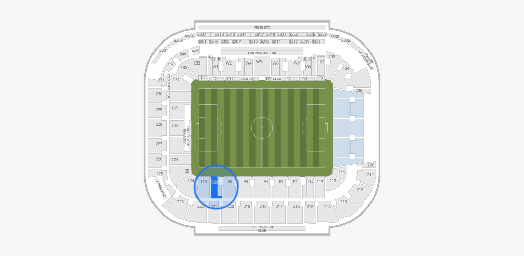 TQL Stadium Seating Chart