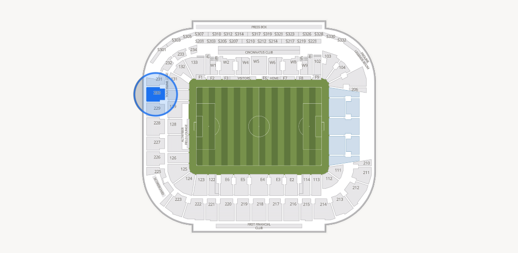 TQL Stadium Seating Chart