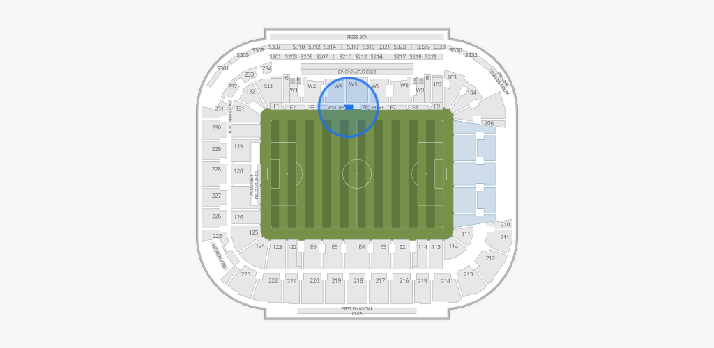 TQL Stadium Seating Chart