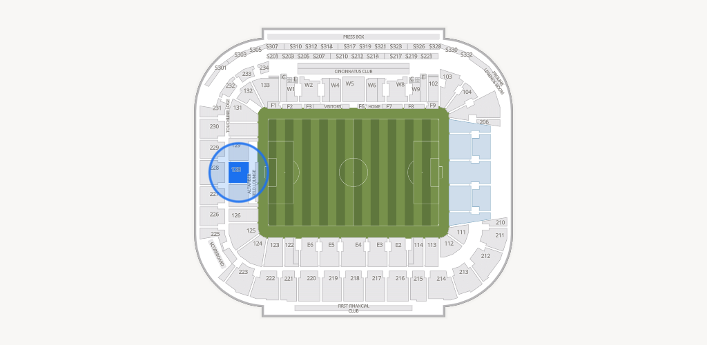 TQL Stadium Seating Chart