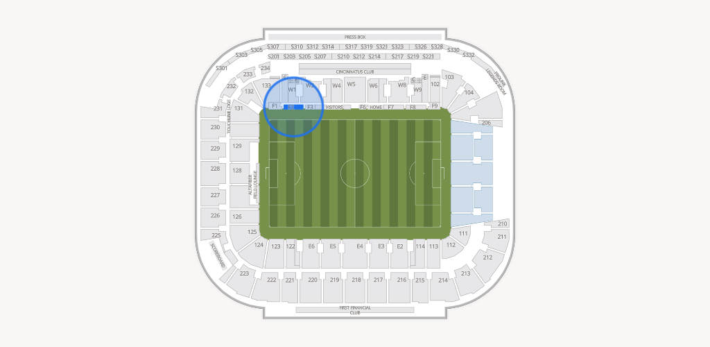 TQL Stadium Seating Chart