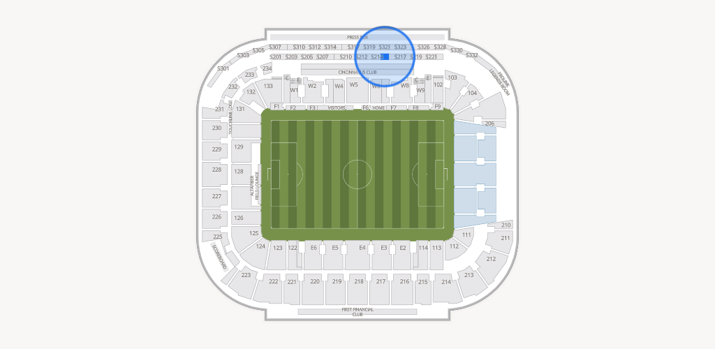 TQL Stadium Seating Chart