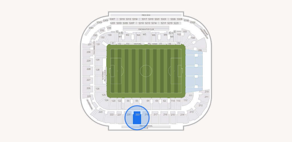 TQL Stadium Seating Chart