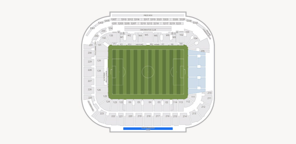 TQL Stadium Seating Chart