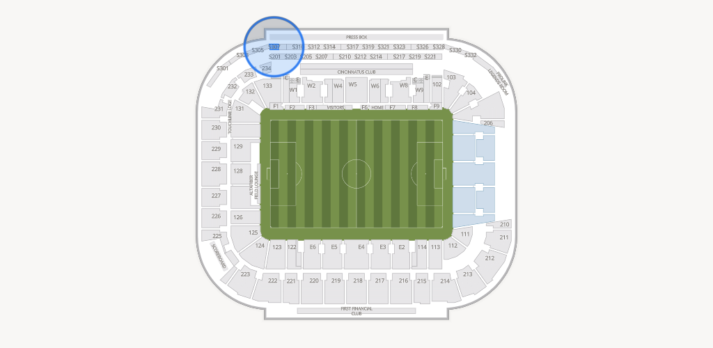TQL Stadium Seating Chart