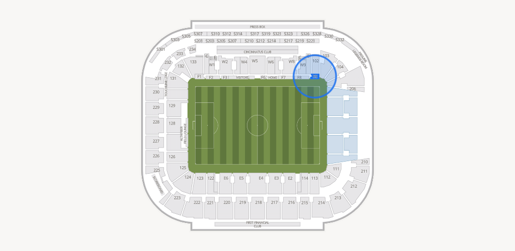 TQL Stadium Seating Chart
