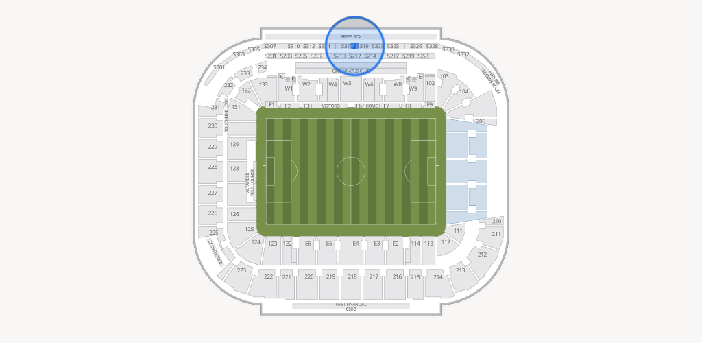 TQL Stadium Seating Chart