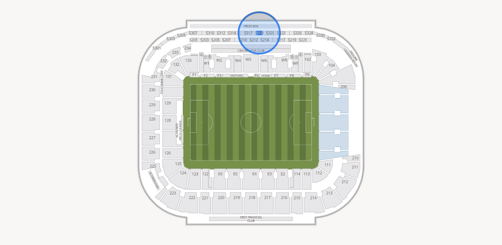 TQL Stadium Seating Chart