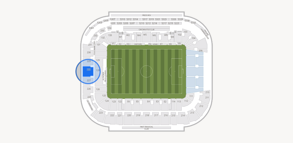 TQL Stadium Seating Chart