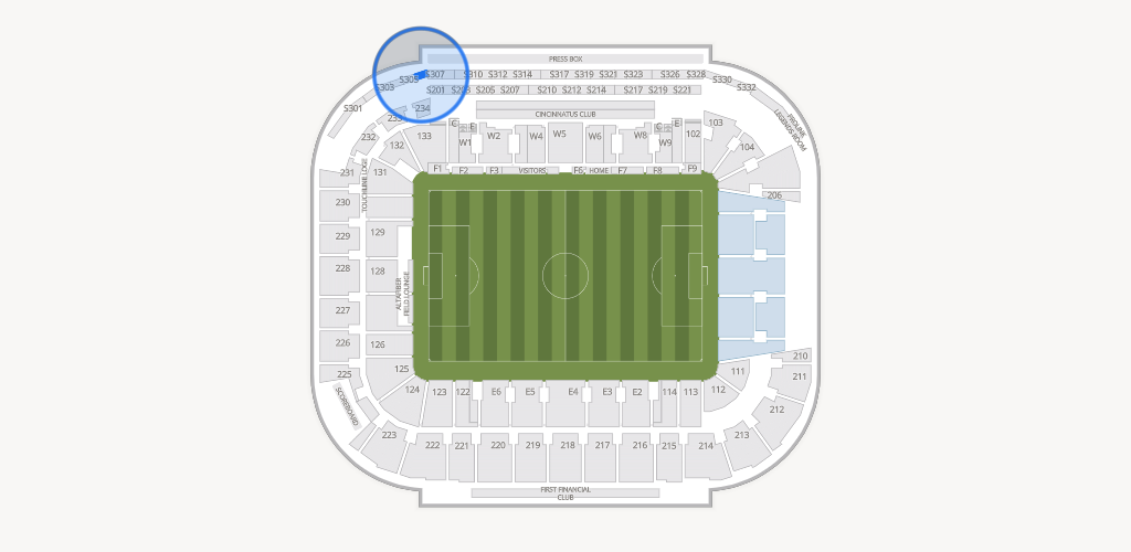 TQL Stadium Seating Chart