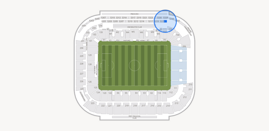 TQL Stadium Seating Chart