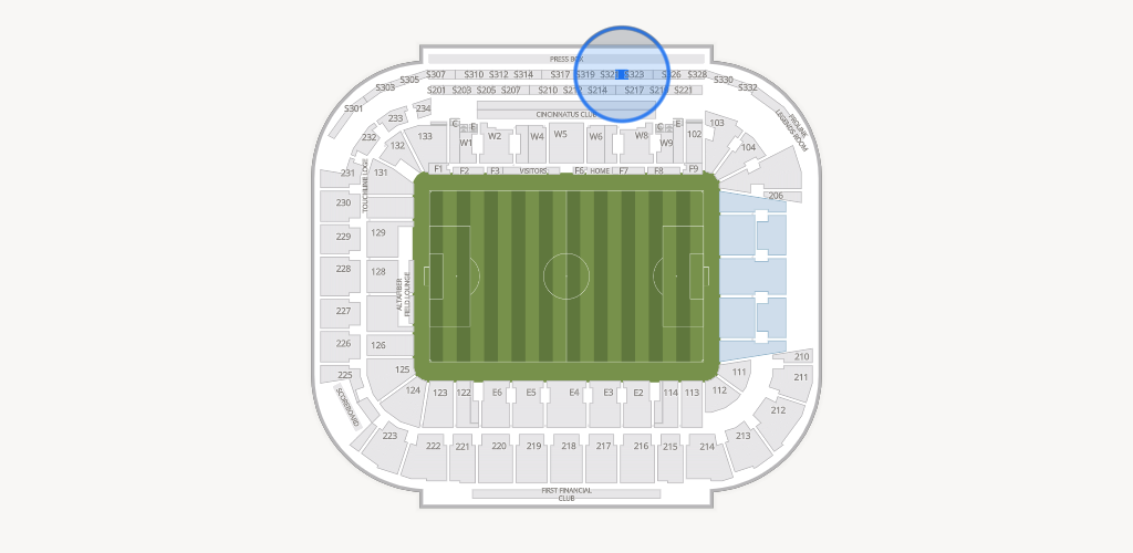 TQL Stadium Seating Chart