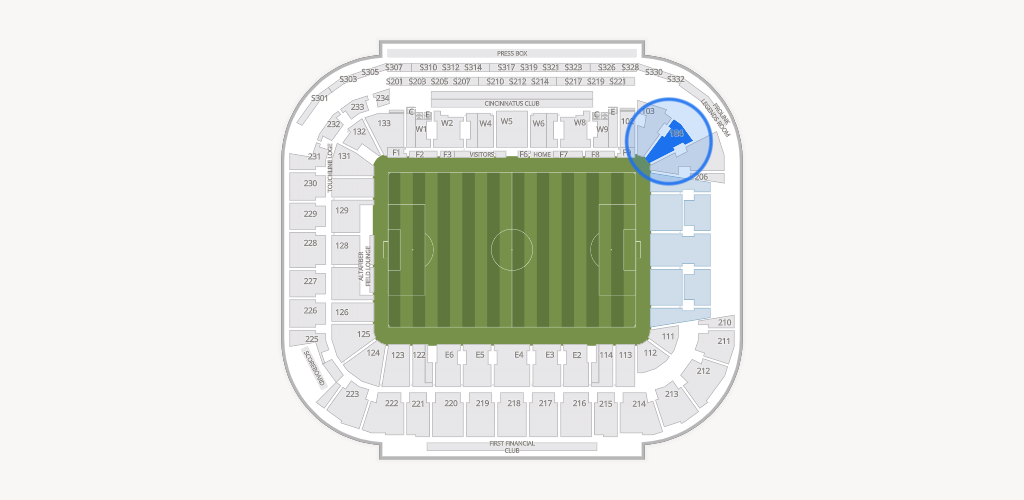 TQL Stadium Seating Chart