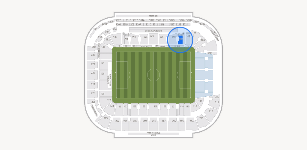 TQL Stadium Seating Chart