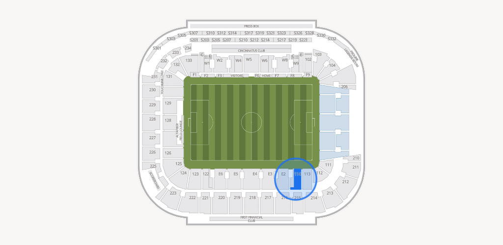 TQL Stadium Seating Chart