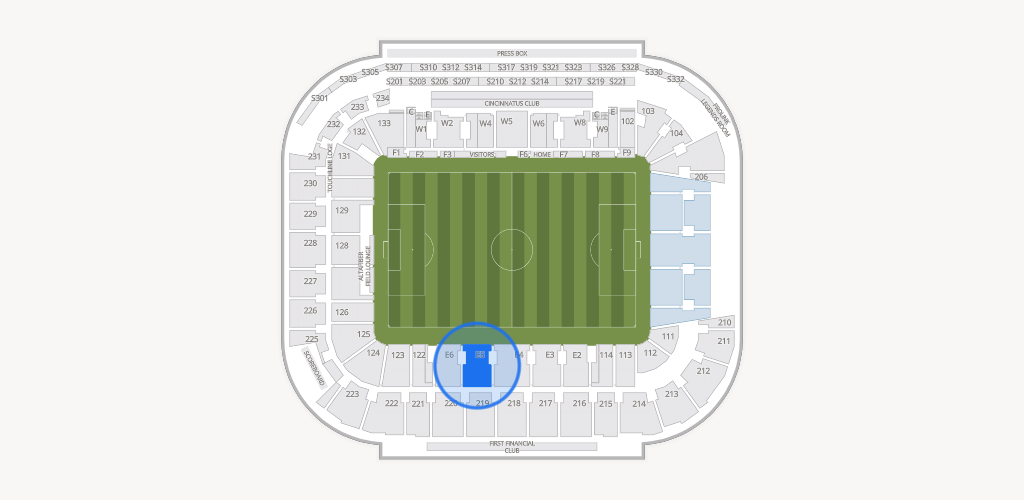 TQL Stadium Seating Chart