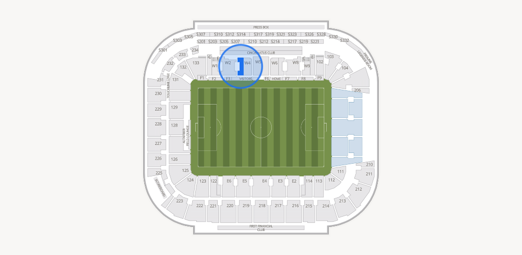 TQL Stadium Seating Chart