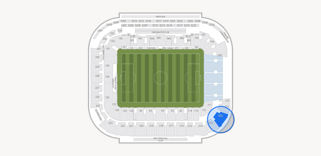 TQL Stadium Seating Chart