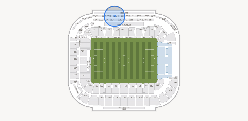 TQL Stadium Seating Chart