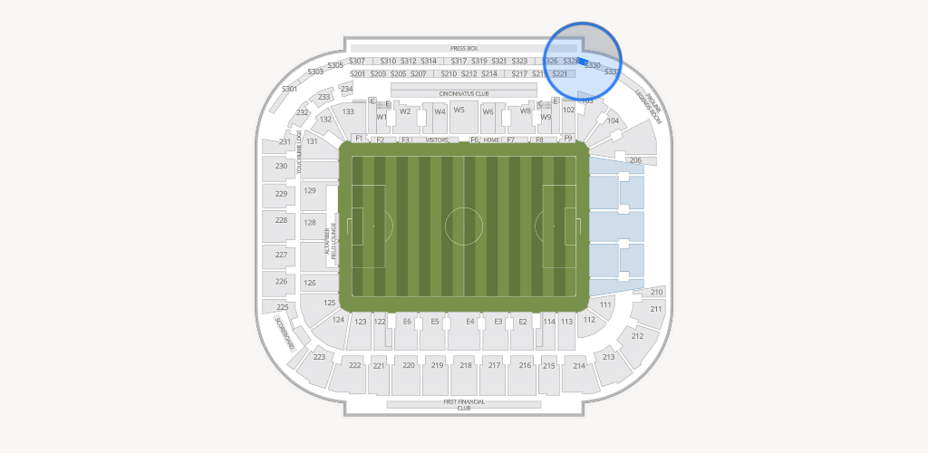 TQL Stadium Seating Chart
