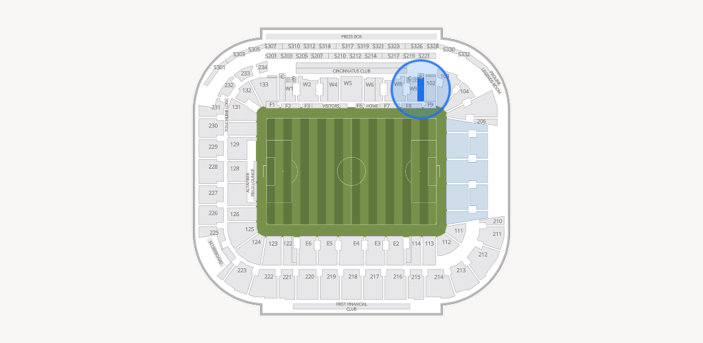 TQL Stadium Seating Chart