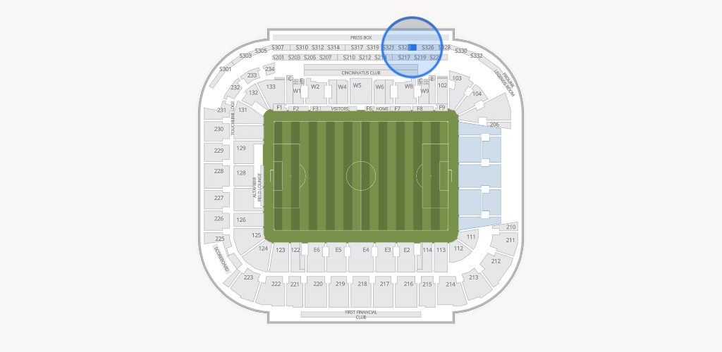 TQL Stadium Seating Chart