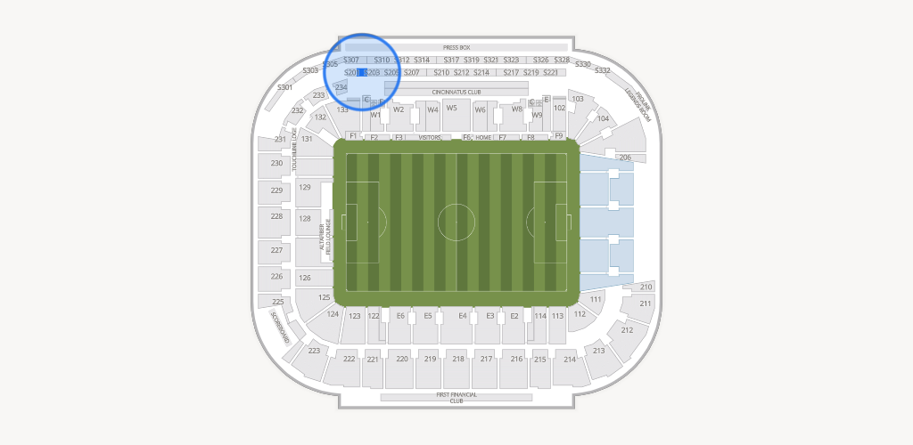 TQL Stadium Seating Chart