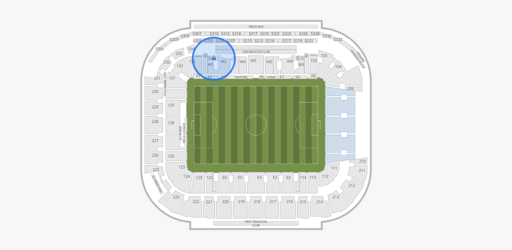 TQL Stadium Seating Chart