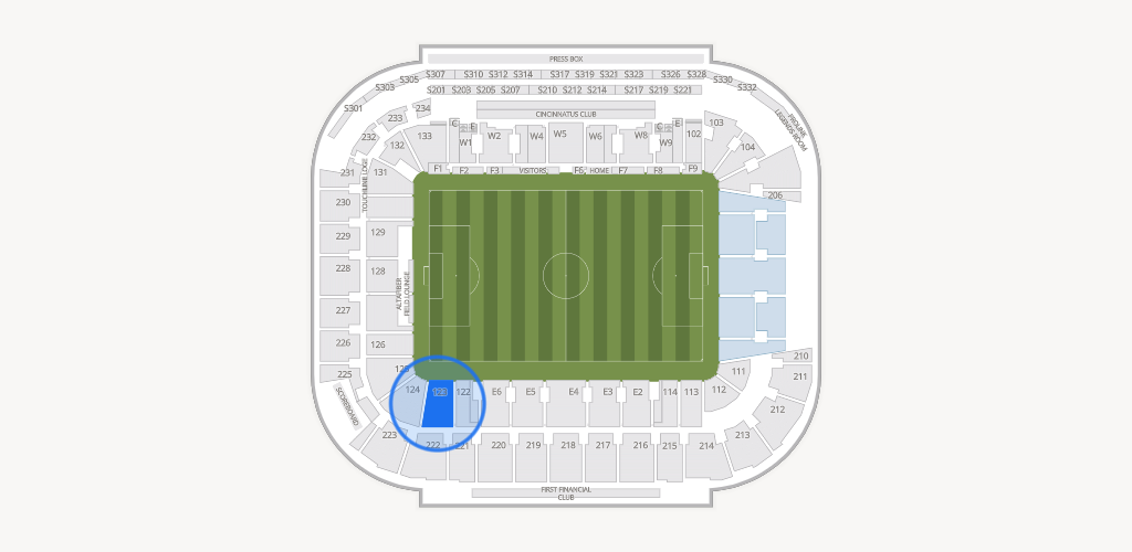 TQL Stadium Seating Chart
