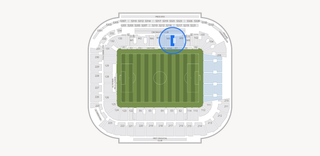 TQL Stadium Seating Chart