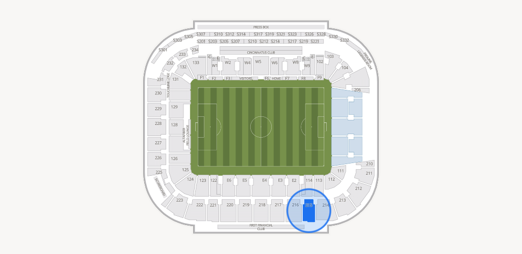 TQL Stadium Seating Chart