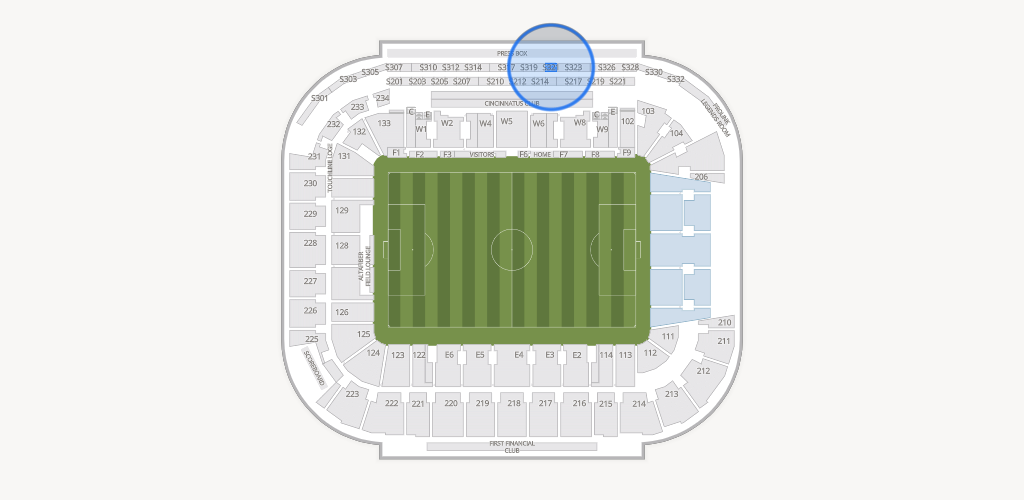 TQL Stadium Seating Chart