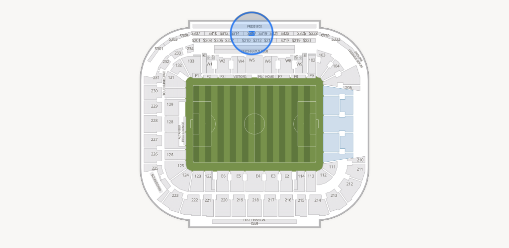 TQL Stadium Seating Chart