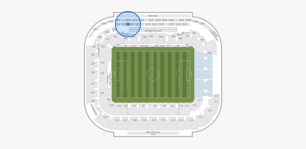 TQL Stadium Seating Chart