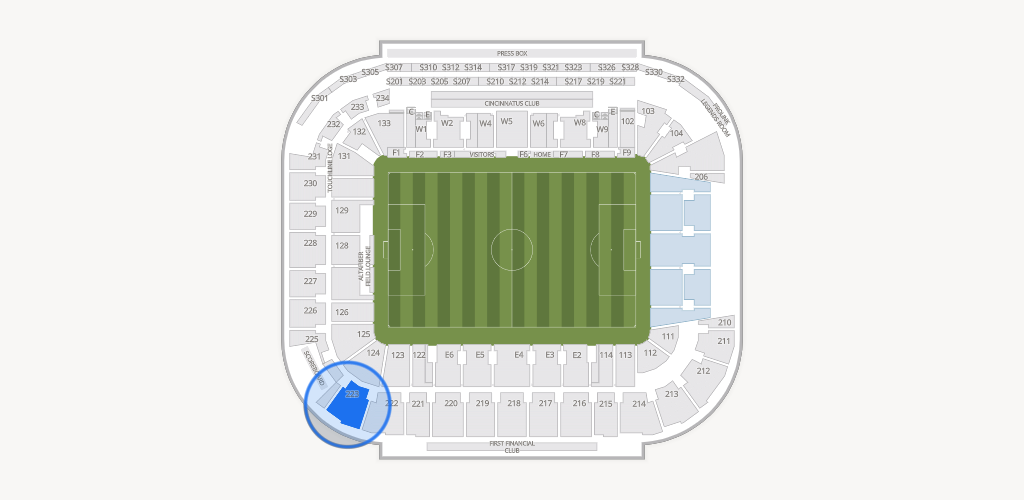 TQL Stadium Seating Chart