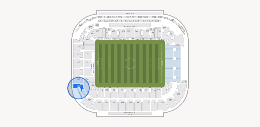 TQL Stadium Seating Chart