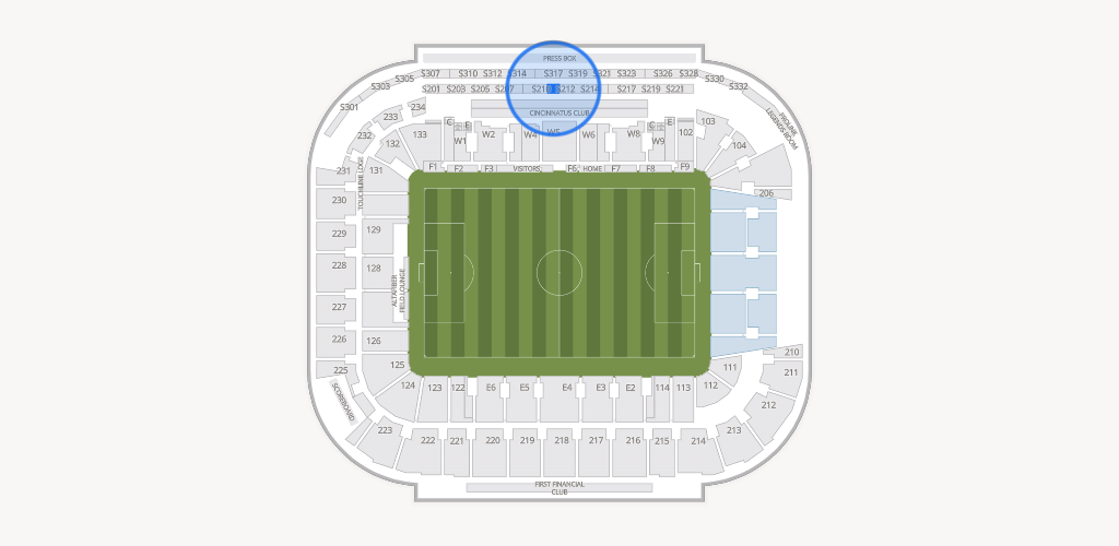 TQL Stadium Seating Chart