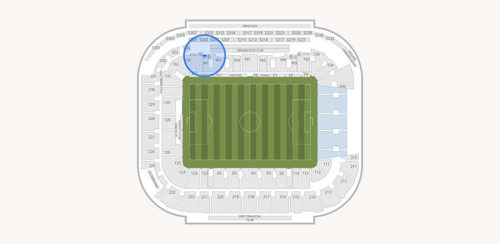 TQL Stadium Seating Chart