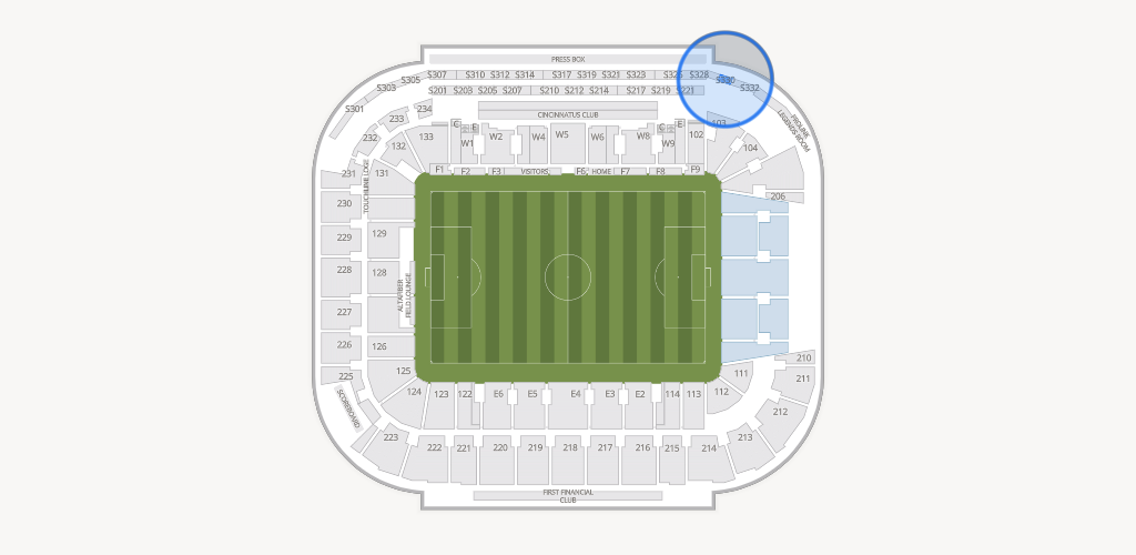 TQL Stadium Seating Chart