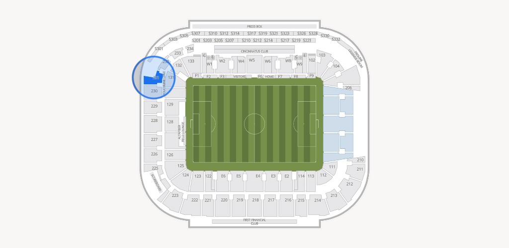 TQL Stadium Seating Chart