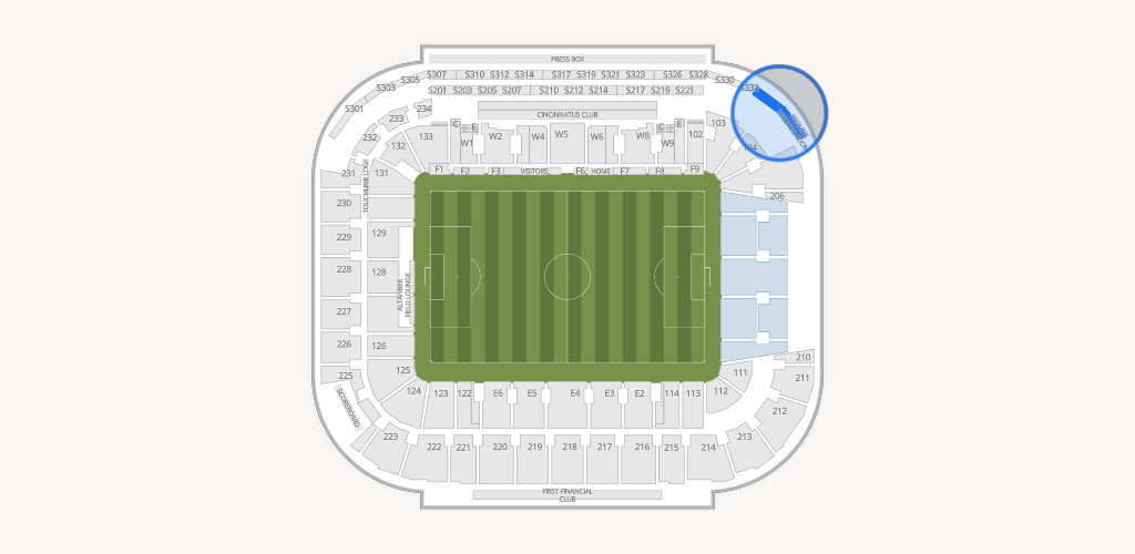 TQL Stadium Seating Chart