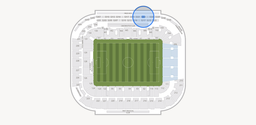 TQL Stadium Seating Chart