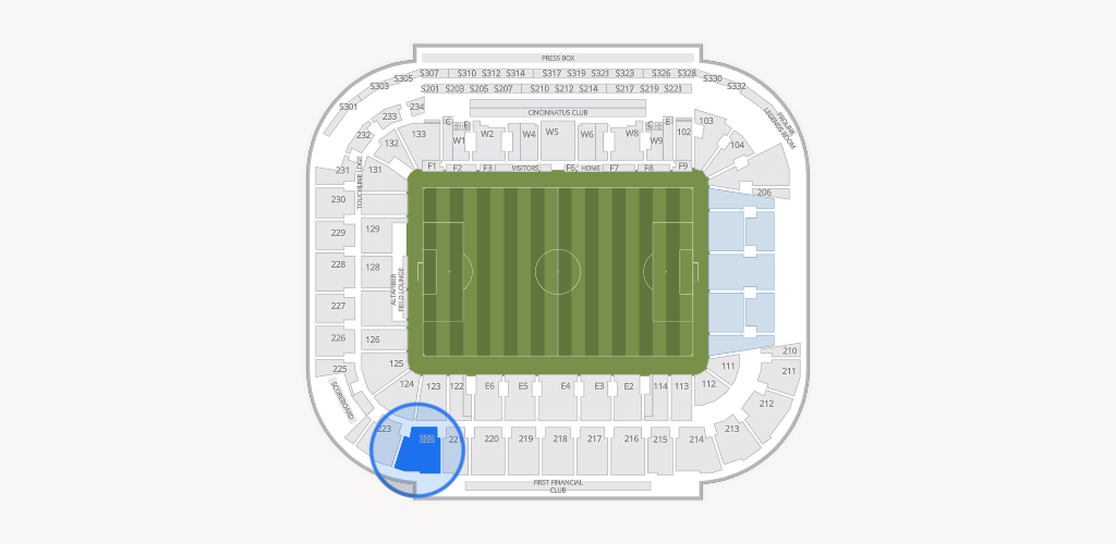 TQL Stadium Seating Chart