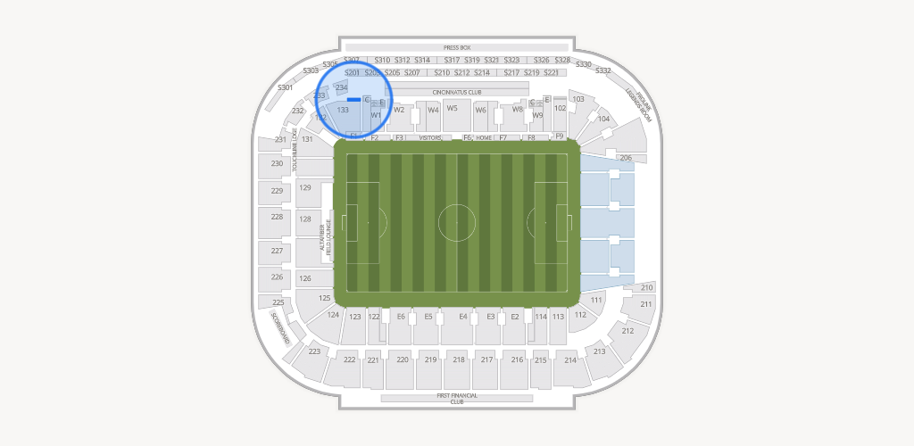 TQL Stadium Seating Chart