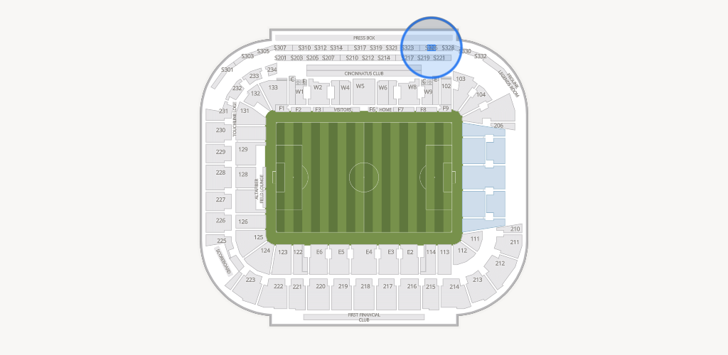 TQL Stadium Seating Chart