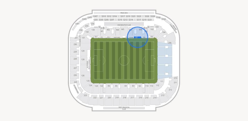 TQL Stadium Seating Chart