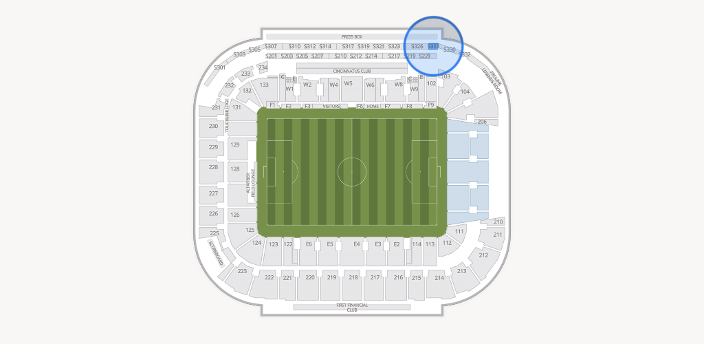 TQL Stadium Seating Chart