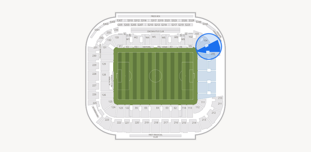 TQL Stadium Seating Chart