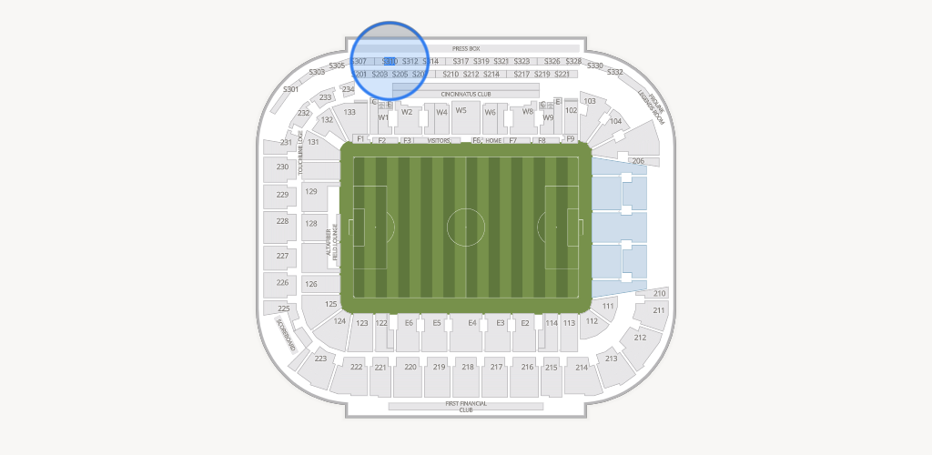 TQL Stadium Seating Chart